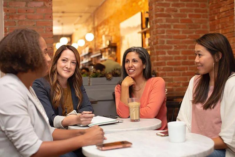 Women at the table